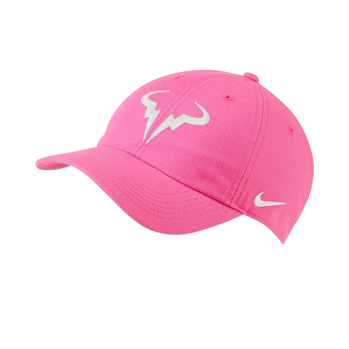 Nike AeroBill Rafa Heritage86 hat in Digital Pink w/White [850666-679] from the Spring 2020 tennis collection